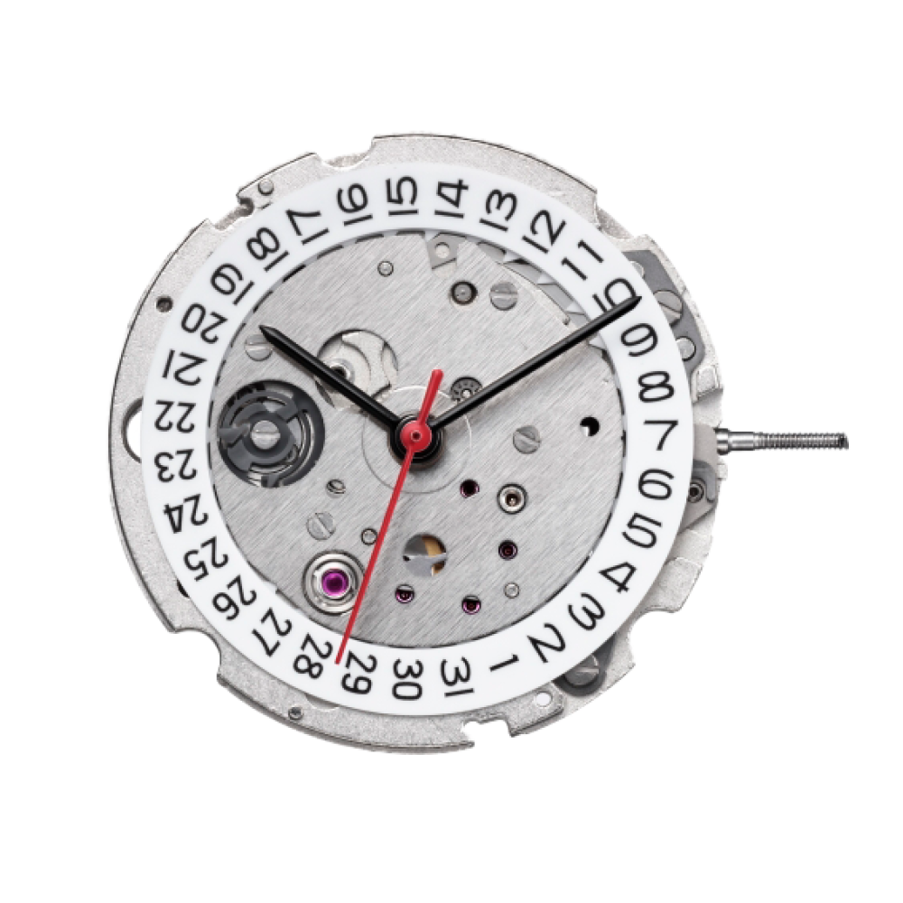 Miyota 8315 Automatic Movement 60 hours power reserve with hacking