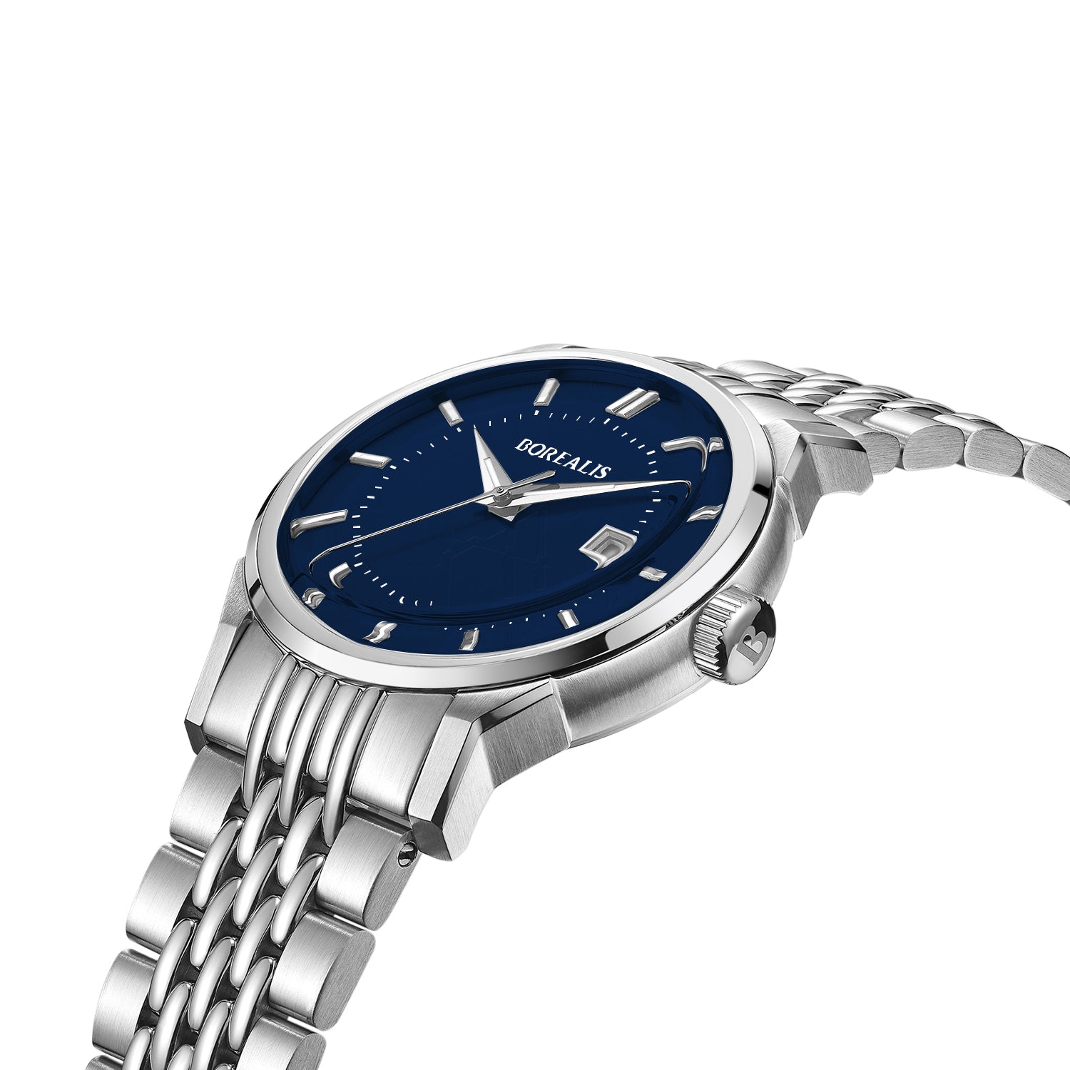 Borealis Lusitano Blue Dial - Borealis Watch Company