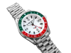 Borealis Estoril 300 GMT Lumed Dial Portugal Red Green Bezel Arabic Numbers Date Version B