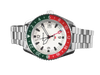 Borealis Estoril 300 GMT Lumed Dial Portugal Red Green Bezel Arabic Numbers Date Version B