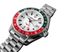 Borealis Estoril 300 GMT Lumed Dial Portugal Red Green Bezel Arabic Numbers Date Version B