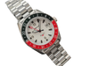 Borealis Estoril 300 GMT Lumed Dial Arabic Numbers Date Black Red Bezel Version J