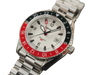 Borealis Estoril 300 GMT Lumed Dial Arabic Numbers Date Black Red Bezel Version J