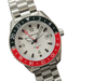 Borealis Estoril 300 GMT Lumed Dial Arabic Numbers Date Black Red Bezel Version J