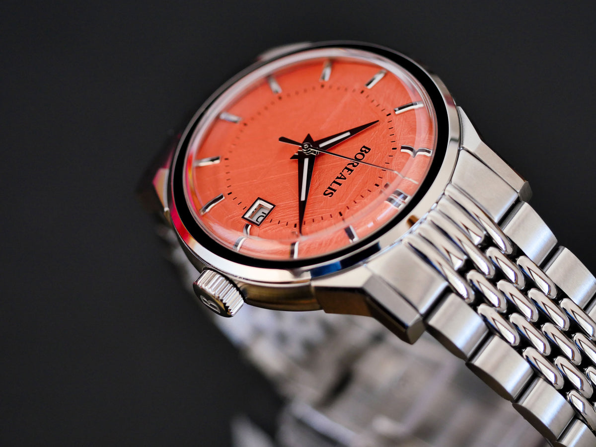 Pre-Order Borealis Lusitano Salmon Dial