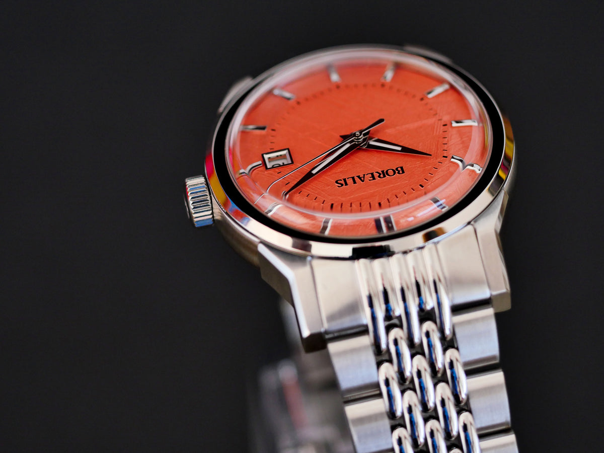 Pre-Order Borealis Lusitano Salmon Dial