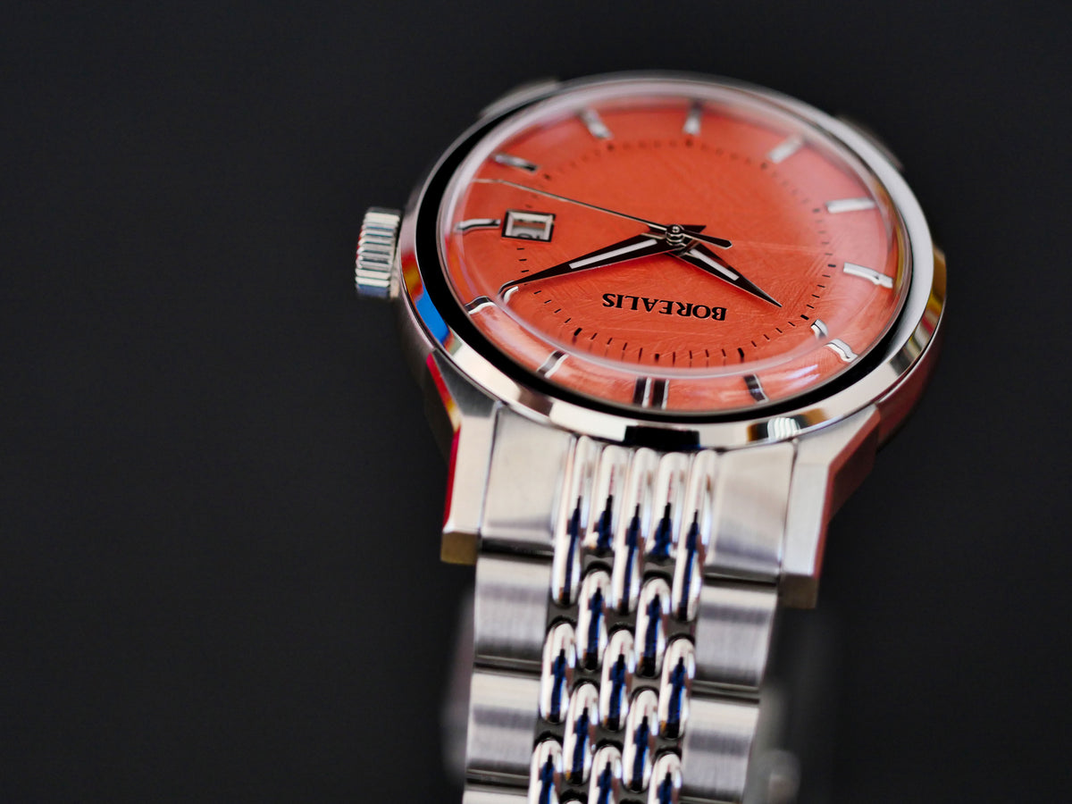 Pre-Order Borealis Lusitano Salmon Dial