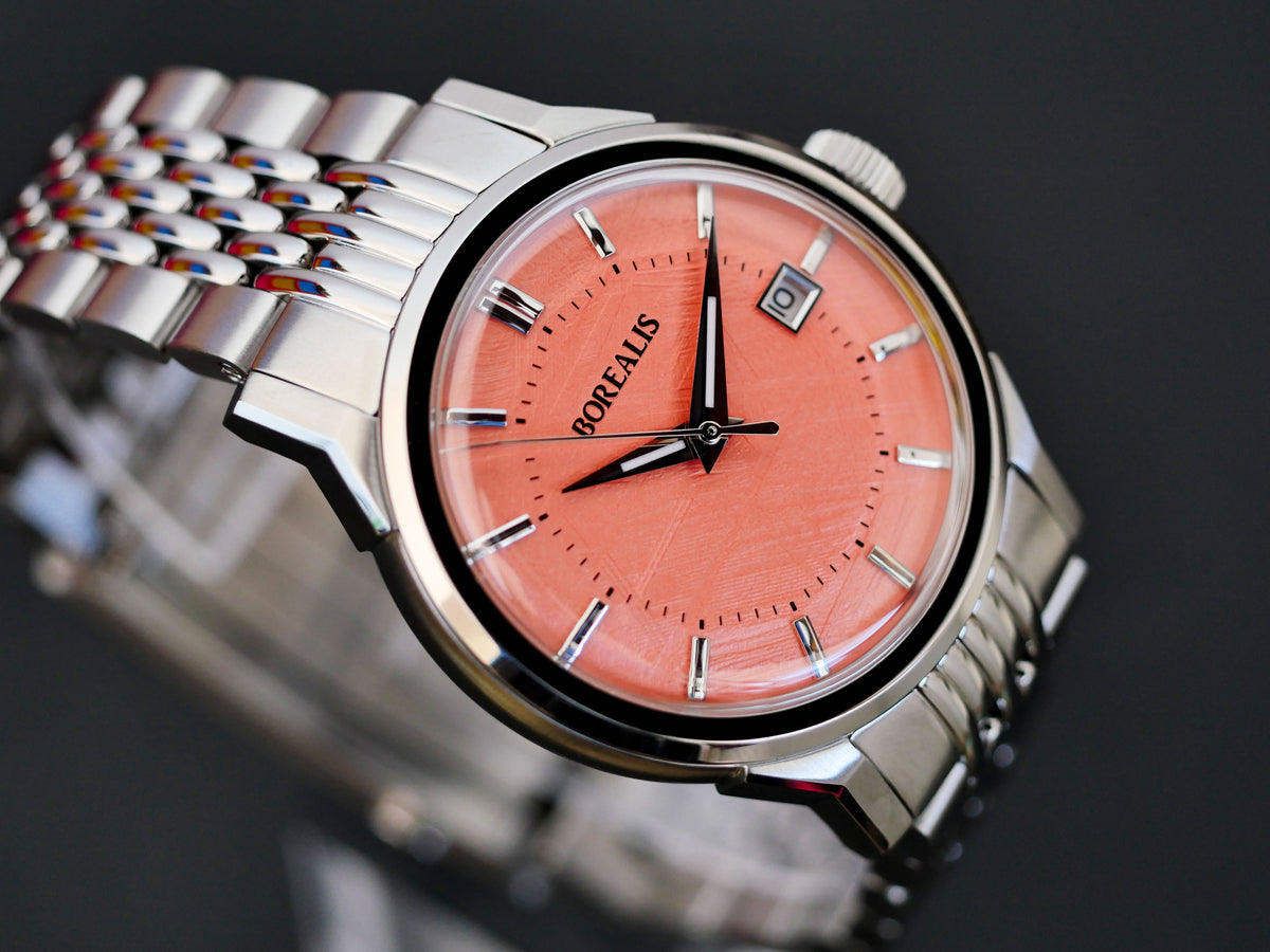 Pre-Order Borealis Lusitano Salmon Dial