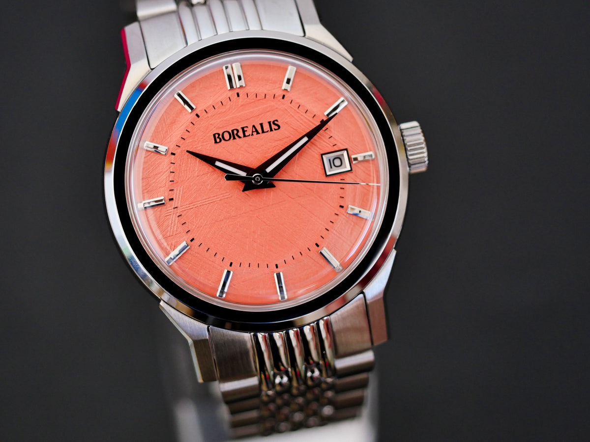 Pre-Order Borealis Lusitano Salmon Dial