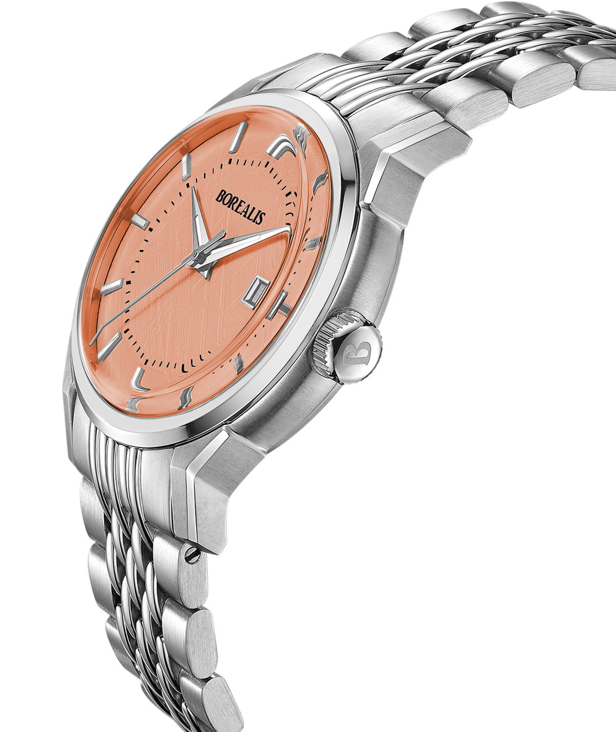 Pre-Order Borealis Lusitano Salmon Dial