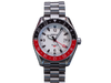 Borealis Estoril 300 GMT Lumed Dial Arabic Numbers Date Black Red Bezel Version J