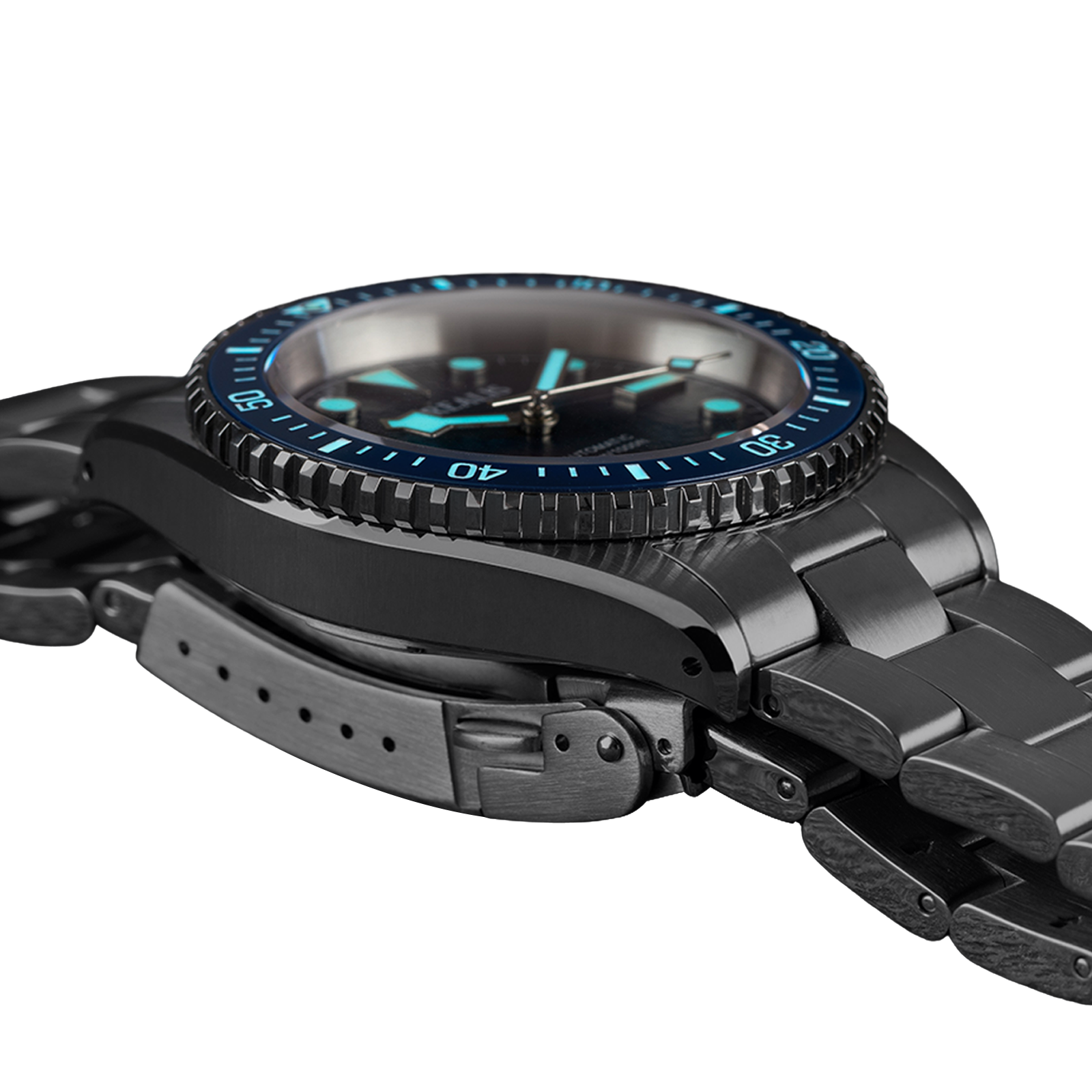 Borealis Bull Shark V2 Blue Dial Snowflake Hands no Date Borealis Bull Shark V2 Blue Dial Snowflake Hands no Date