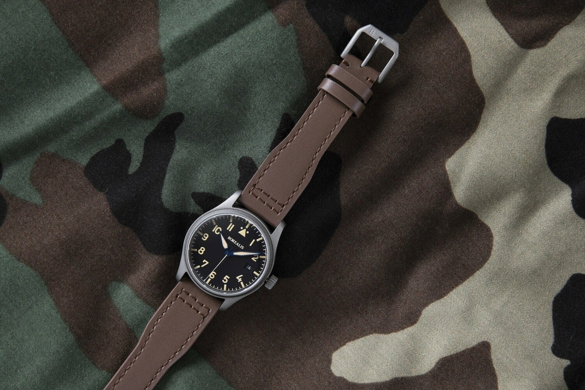 Borealis Icarus Cerakote Pilot Watch
