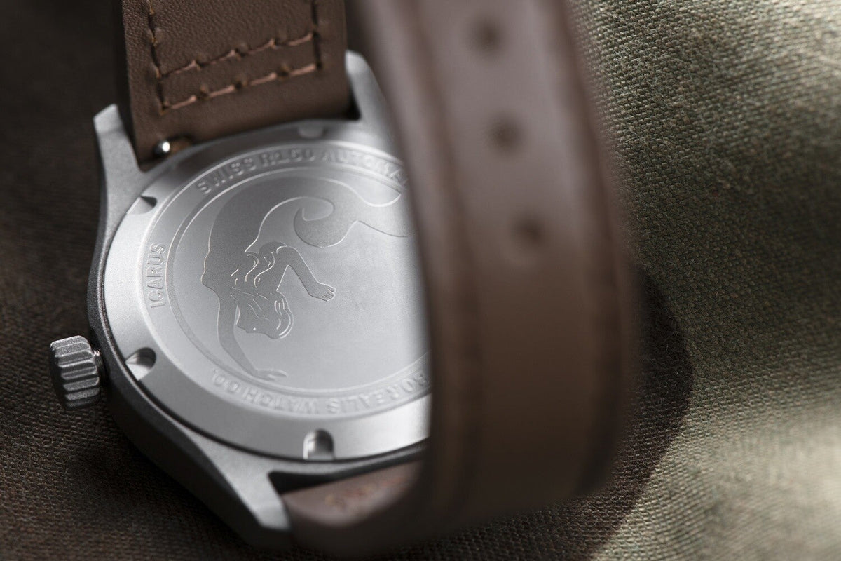 Borealis Icarus Cerakote Pilot Watch